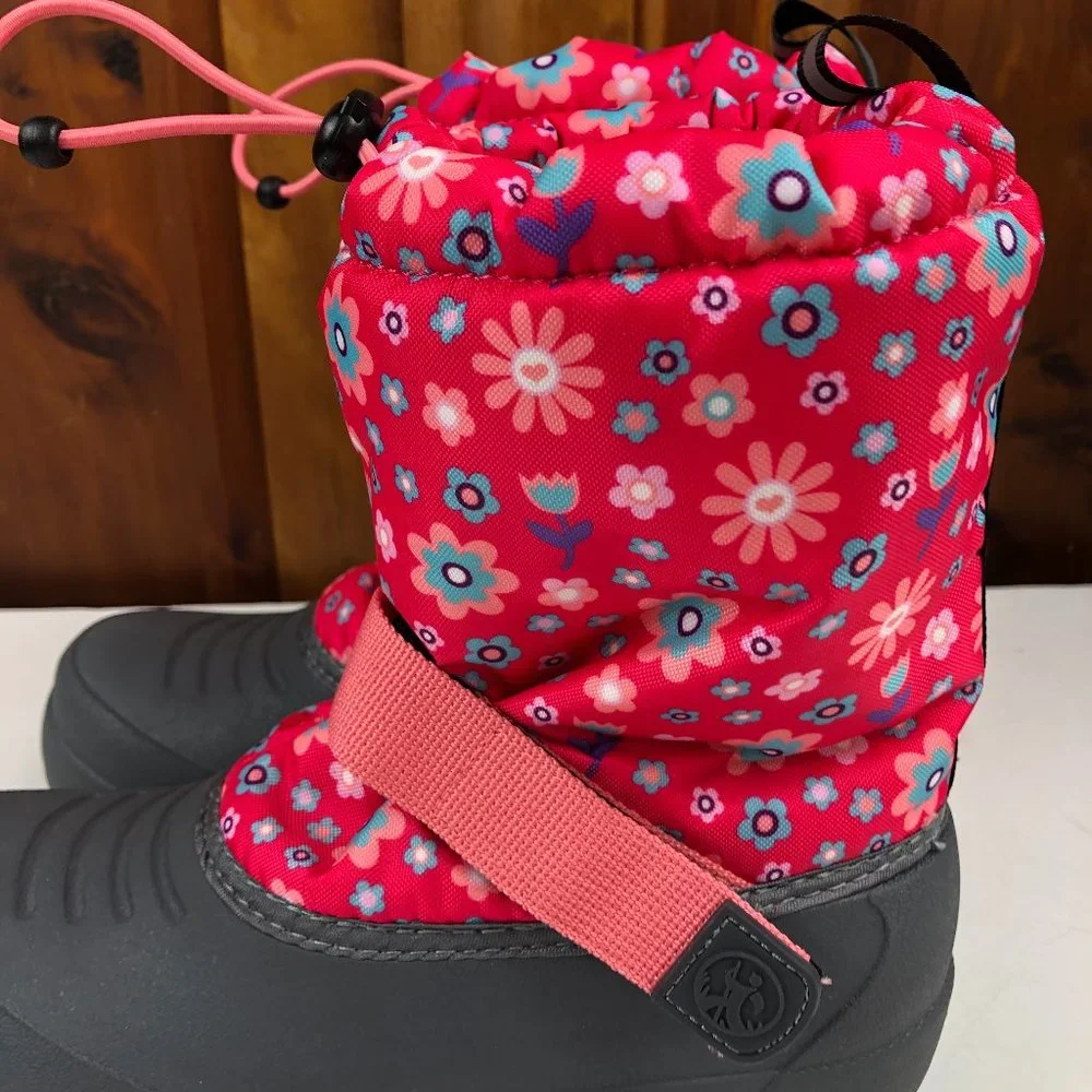 Northside Thinsulate Water Resistant Floral Winter Snow Boots Slip Resistant